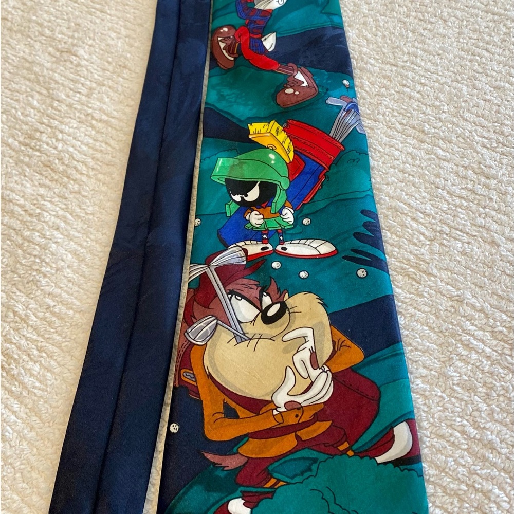 Looney Tunes Tasmanian Devil Golf Tie